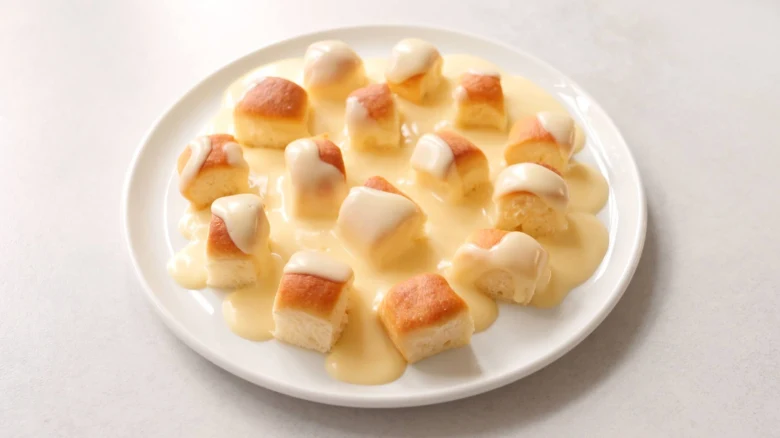 Použitý recept na buchtičky s krémem a šodó