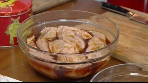 Kuskuřecí maso v omáčce pro recept na kuře teriyaki.